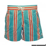 Bayahibe Men's Swimwear Shorts Quick Dry French Handmade Printed Swim Trunk Blue B07CKN6R2K